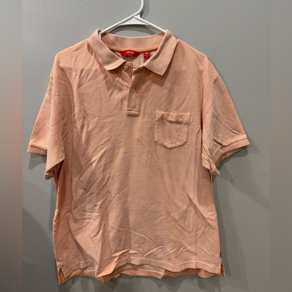 Men’s Coral Izod Polo